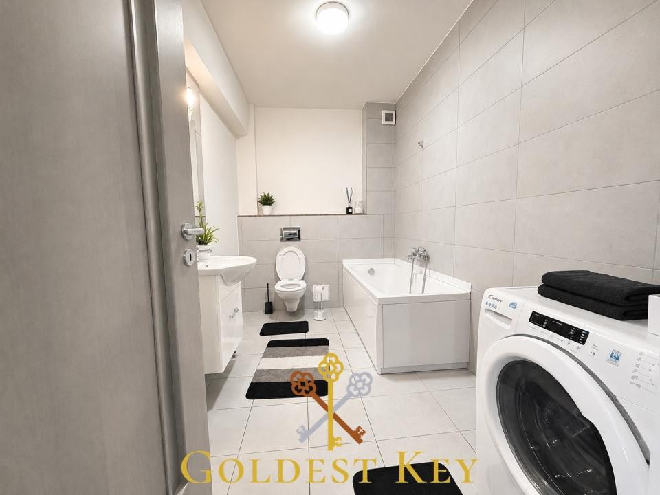 Apartament cu 2 camere, balcon și parcare subterană 