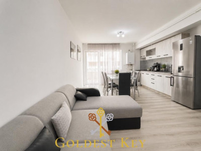 Apartament cu 2 camere, balcon și parcare subterană 