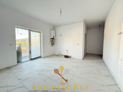 Apartament FINISAT modern cu 2 camere, terasă încălzire în pardoseală 