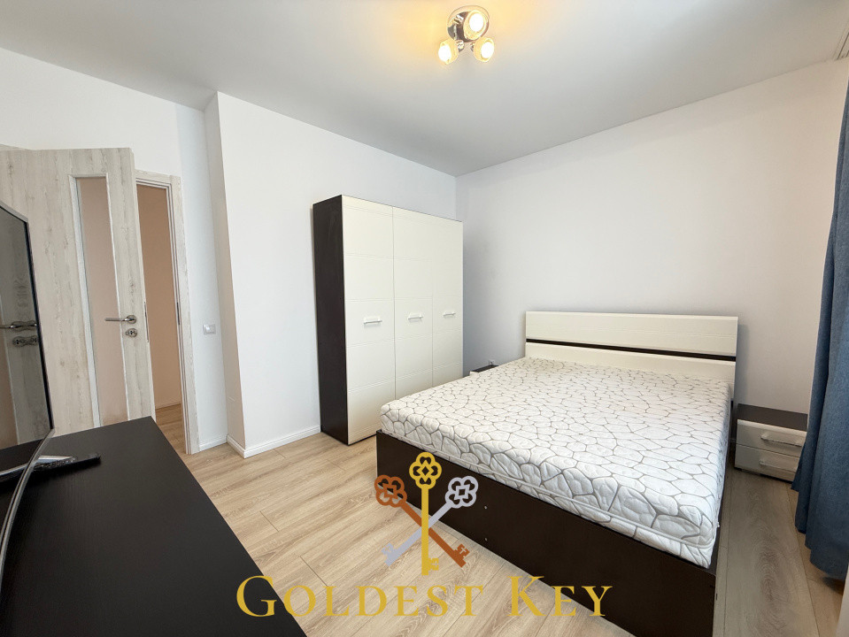 Apartament modern de 51 mp cu 2 camere, balcon și parcare 
