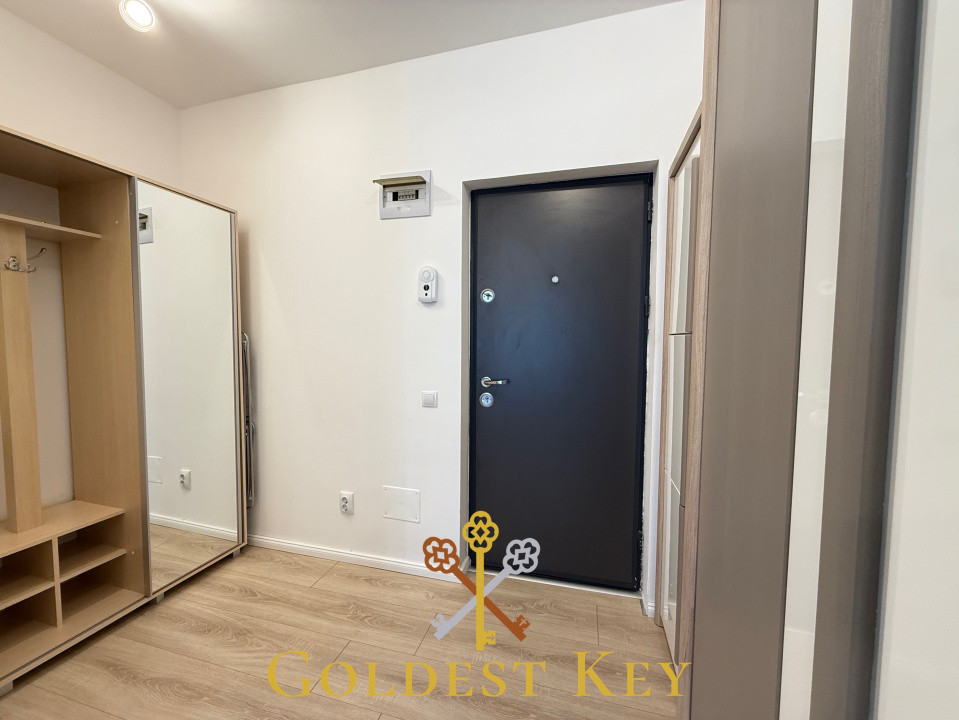 Apartament modern de 51 mp cu 2 camere, balcon și parcare 