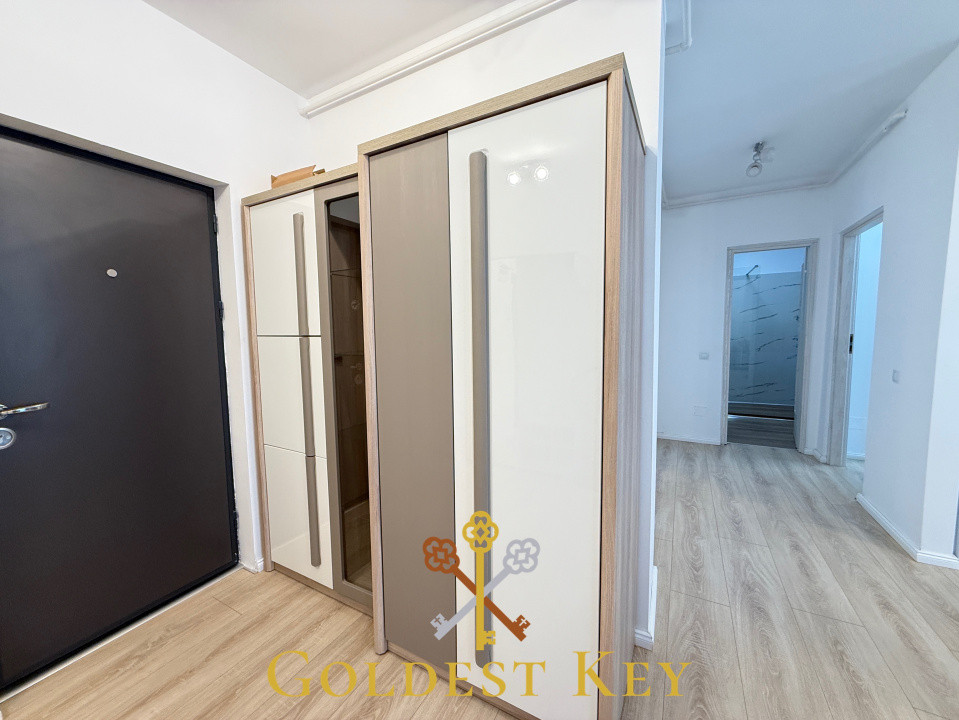 Apartament modern de 51 mp cu 2 camere, balcon și parcare 