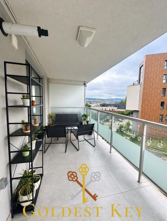 Apartament modern cu 2 camere, terasă și parcare! Cluj - Grigorescu