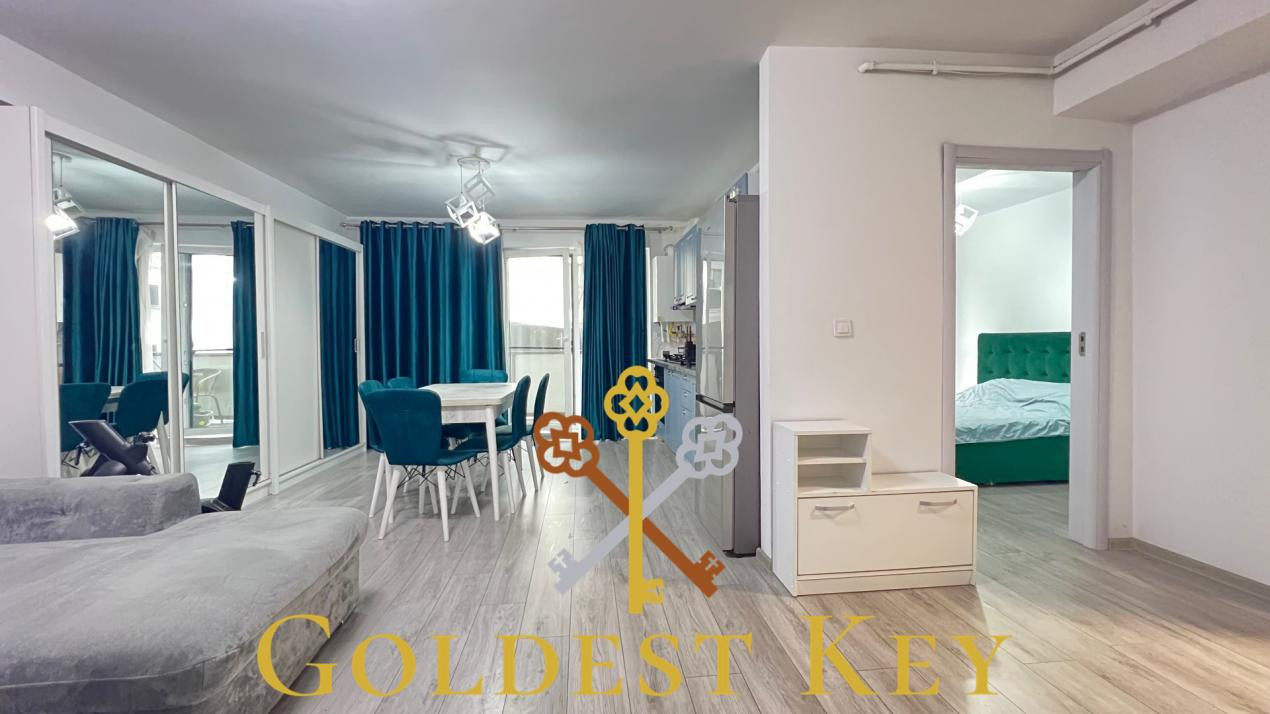 Apartament modern cu 2 camere, balcon, parcare subterană extra